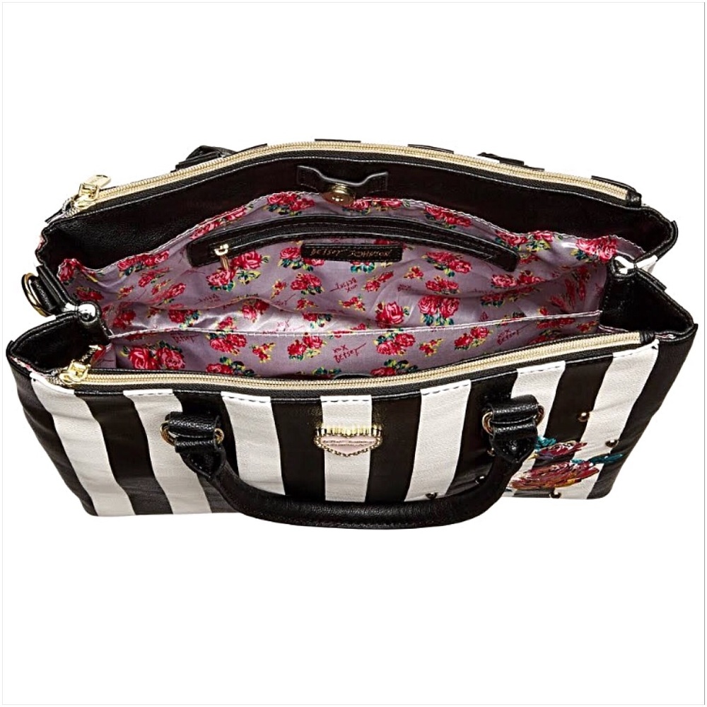 Betsey Johnson Large Crossbody Satchel Bag NWT - Picture 5 of 7